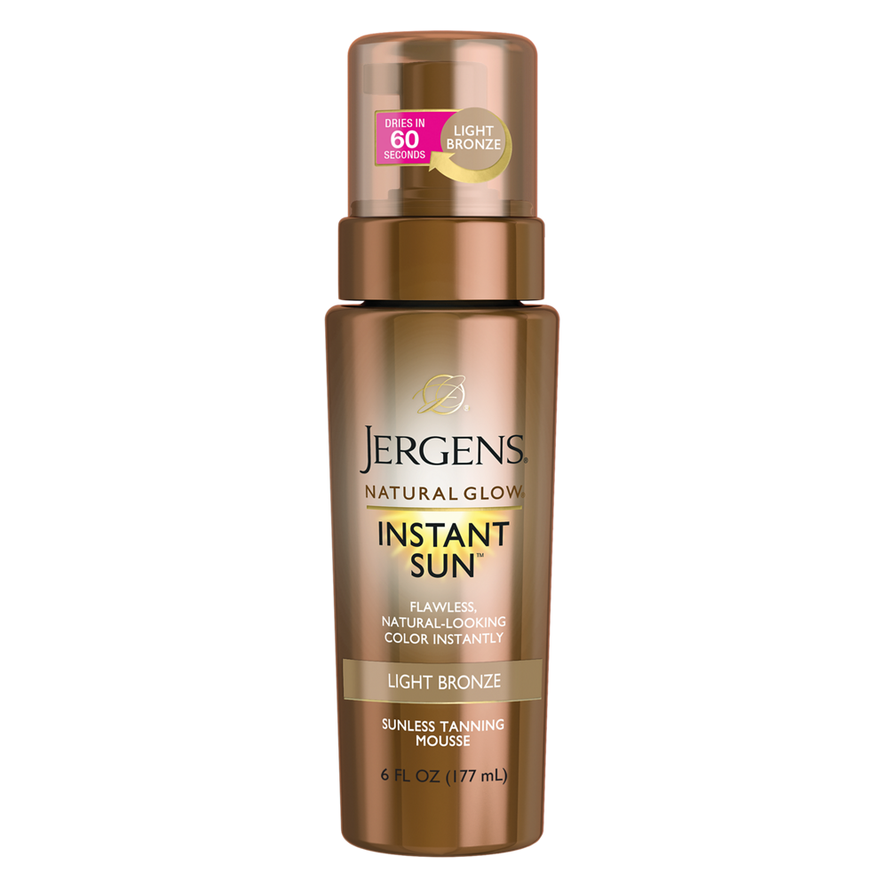Get a Streak-Free Natural Glow with Jergens Instant Sun Mousse